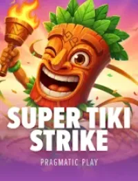 super tiki strike logo