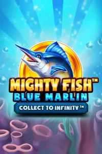 mighty fish blue marlin logo