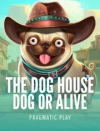 the dog house dog or alive logo